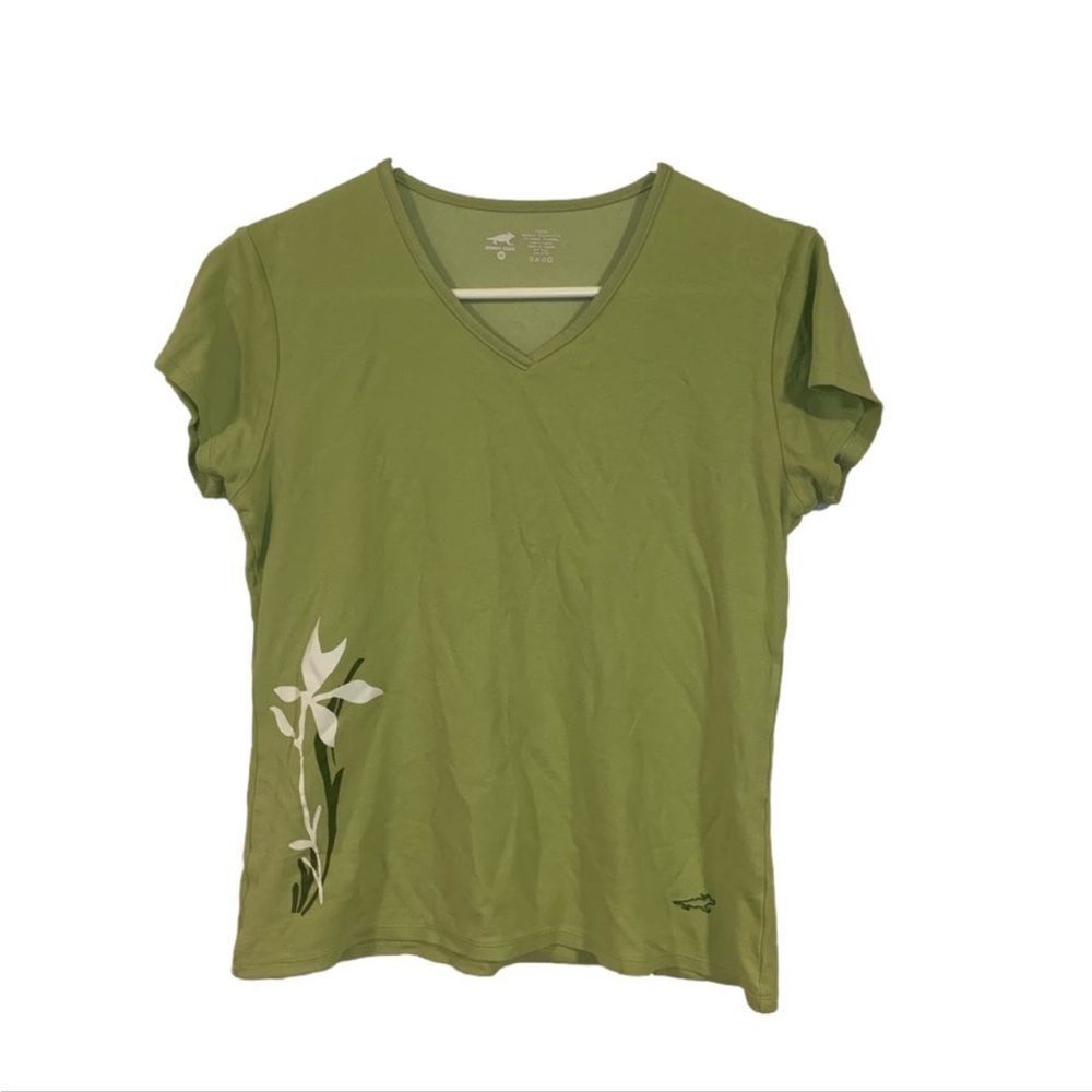 Horny Toad Medium Green Shirt
